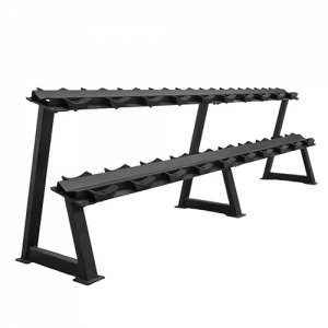 2 Layers Dumbbell Storage Rack