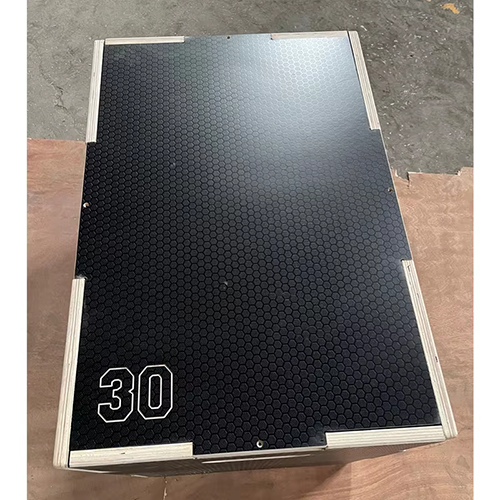 Black Wooden Plyo Box